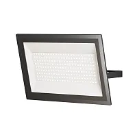 Прожектор LED Flood FL001-L150B4K Maytoni уличный IP чёрный на 1 лампу, плафон прозрачный в стиле хай-тек современный LED