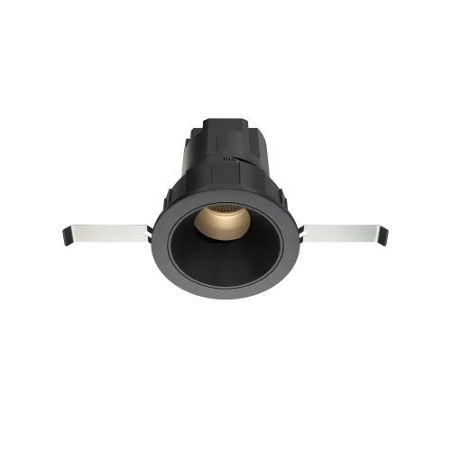 Светильник точечный LED Wise DL057-7W3K-B Maytoni чёрный на 1 лампу, основание чёрное в стиле хай-тек современный 