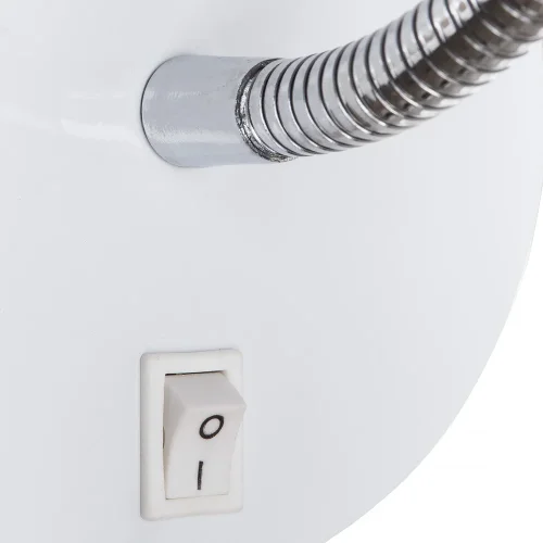 Бра с выключателем лофт Dorm A1408AP-1WH Arte Lamp белый 1 лампа, основание белое в стиле лофт  фото 4