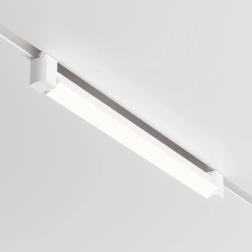 Трековый светильник однофазный LED Single phase track system Unity TR104-1-20W3K-W Maytoni белый для шинопроводов серии Single phase track system Unity белый фото 3
