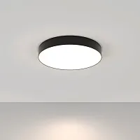 Светильник потолочный LED Zon C032CL-L48B4K Maytoni белый 1 лампа, основание чёрное в стиле современный 