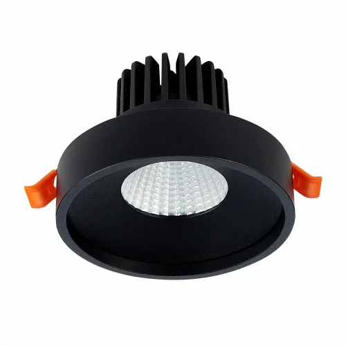 Светильник точечный LED St751 ST751.438.10 ST-Luce чёрный 1 лампа, основание чёрное в стиле хай-тек  фото 3