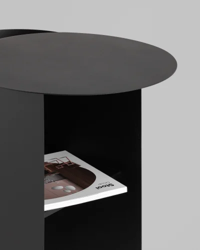 Журнальный столик Floire, металл, черный УТ000041880 Stool Group столешница из фото 4