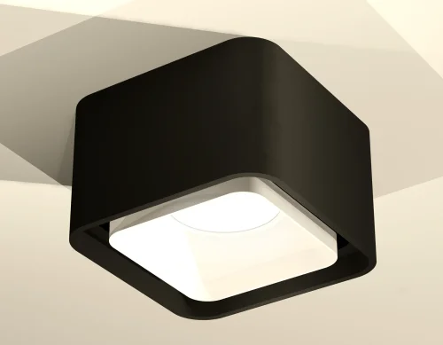 Светильник накладной Techno Spot XS XS7833021 Ambrella light чёрный 1 лампа, основание чёрное в стиле хай-тек современный квадратный фото 3