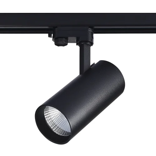 Трековый светильник LED трёхфазный ST661.446.40 ST-Luce чёрный для шинопроводов серии Трехфазная трековая система фото 2