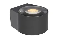 Бра LED Rayen 27220/12/30 Lucide чёрный 1 лампа, основание чёрное в стиле современный 