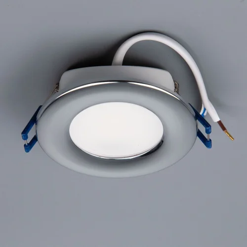 Светильник точечный LED Акви CLD008011 Citilux хром 1 лампа, основание хром в стиле современный  фото 5
