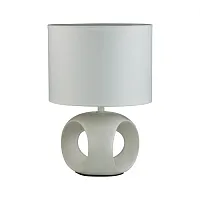 Настольная лампа Aimie 5664/1T Lumion белая 1 лампа, основание белое керамика в стиле современный 