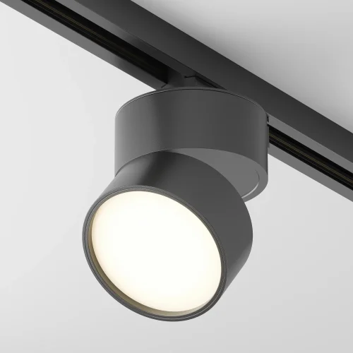 Трековый светильник Onda 3000K 12Вт 120° Single phase track system Unity TR007-1-12W3K-B-1 Maytoni чёрный для шинопроводов серии Single phase track system Unity чёрный фото 3