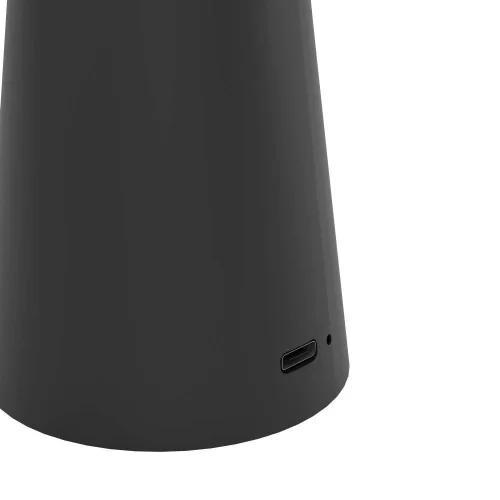 Уличная настольная лампа диммируемая сенсорная с USB-портом Piccola 900925 Eglo уличный IP54 чёрный на 1 лампу, плафон чёрный в стиле хай-тек современный LED фото 5