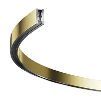 Шинопровод полукруг 650мм Magnetic trаck system Flarity TRX154-SR-D650-BS Maytoni латунь в стиле для светильников серии Magnetic trаck system Flarity шинопровод flarity магнитная
