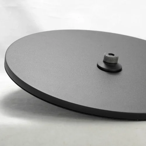 Торшер со столиком LSP-0601 Lussole со столиком белый 1 лампа, основание чёрное в стиле лофт
 фото 5