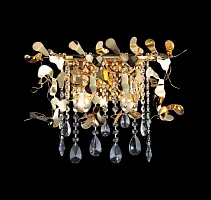 Бра  ROMEO AP2 GOLD Crystal Lux золотой 2 лампы, основание золотое в стиле арт-деко 