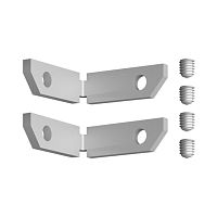 Соединитель угловой вертикальный для арт.135319-135328 (2 шт. в комплекте) Flum 135329 Novotech серебряный в стиле минимализм хай-тек современный для светильников серии Flum низковольтная трековая система Соединитель угловой вертикальный для арт.135319-135328 (2 шт. в комплекте) Flum 135329 Novotech серебряный в стиле минимализм хай-тек современный для светильников серии Flum низковольтная трековая система