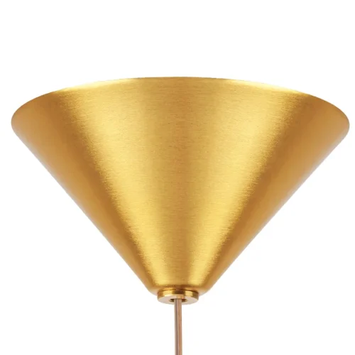 Светильник подвесной LED Colore 805113 Lightstar прозрачный 1 лампа, основание золотое в стиле арт-деко  фото 5