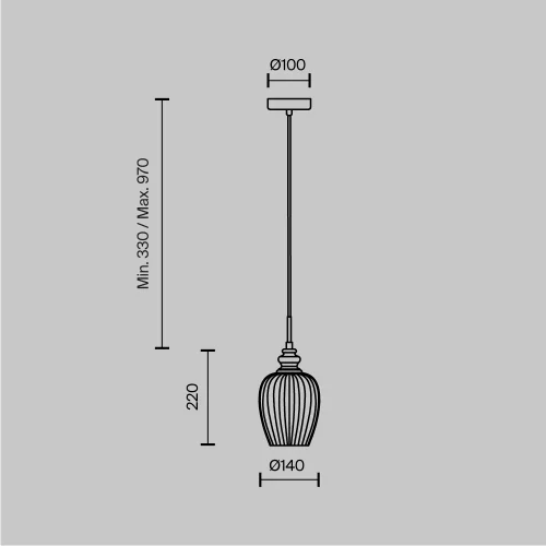 Светильник подвесной Blues MOD044-PL-01-N Maytoni прозрачный на 1 лампу, основание никель в стиле современный фото 4 Светильник подвесной Blues MOD044-PL-01-N Maytoni прозрачный на 1 лампу, основание никель в стиле современный фото 4