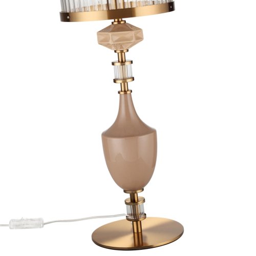 Настольная лампа Terra 5414/1TA Odeon Light прозрачная на 1 лампу, основание латунь античное бронза керамика металл в стиле классический современный фото 5 Настольная лампа Terra 5414/1TA Odeon Light прозрачная на 1 лампу, основание латунь античное бронза керамика металл в стиле классический современный фото 5