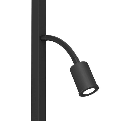 Торшер LED Foligno 390068 Eglo для чтения чёрный 1 лампа, основание чёрное в стиле современный
 фото 3