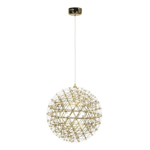 Светильник подвесной LED Raimond 9027-61 Gold LOFT IT золотой 162 лампы, основание золотое в стиле арт-деко шар