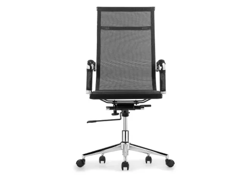 Компьютерное кресло Reus сетка black 15213 Woodville, чёрный/сетка, ножки/металл/хром, размеры - *1180***540*600 фото 5