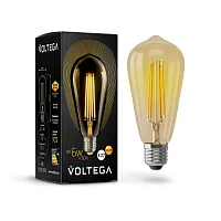 Лампа LED Loft 5526 Voltega VG10-ST64Gwarm6W  E27 6вт