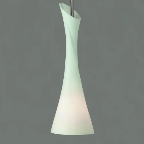 Светильник подвесной ZACK 0770 Mantra Испания белый 3 лампы, основание матовое никель в стиле минимализм современный  фото 2