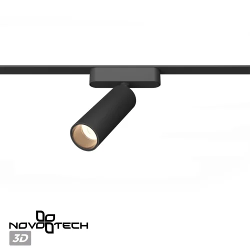 Трековый светильник для низковольтного шинопровода Smal 359256 Novotech чёрный для шинопроводов серии Smal фото 5