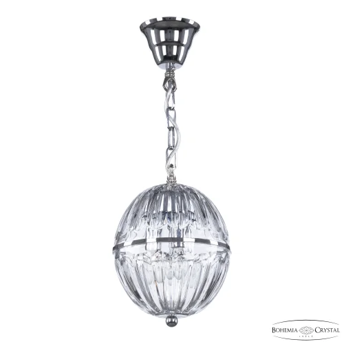 Светильник подвесной 5479/18 Ni Clear/M-1H Bohemia Ivele Crystal прозрачный 3 лампы, основание никель в стиле классический  фото 2