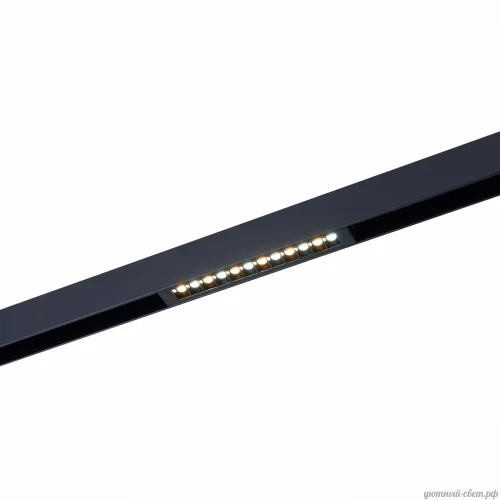 Трековый светильник магнитный LED Skyline 220 ST655.446.09 ST-Luce чёрный для шинопроводов серии Skyline 220
