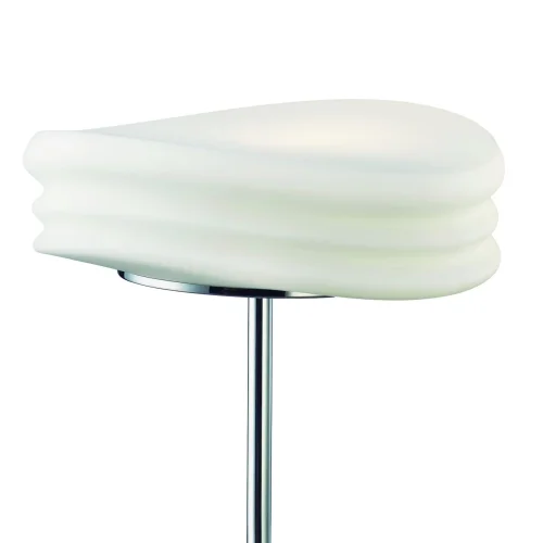 Настольная лампа MEDITERRANEO 3626 Mantra белая 2 лампы, основание хром металл в стиле минимализм современный  фото 2