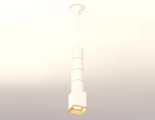 Светильник подвесной Techno spot XP7812010 Ambrella light белый 1 лампа, основание белое в стиле современный хай-тек трубочки фото 2