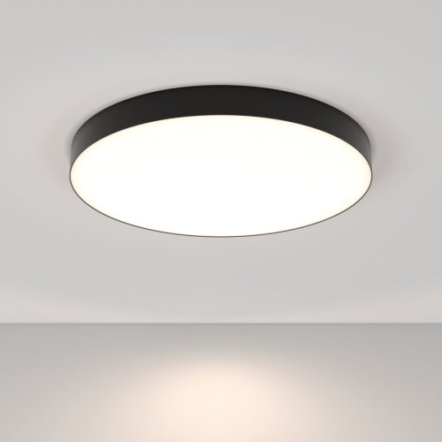 Светильник потолочный LED Zon C032CL-L96B4K Maytoni белый 1 лампа, основание чёрное в стиле современный  фото 2