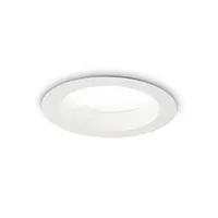 Светильник точечный LED BASIC FI WIDE 15W 4000K Ideal Lux белый на 1 лампу, основание белое в стиле современный 