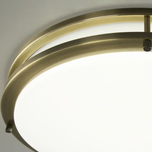Светильник потолочный LED Бостон CL709503N Citilux белый 1 лампа, основание матовое бронза в стиле модерн  фото 6