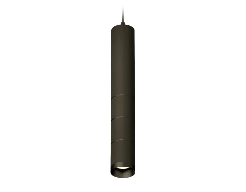 Светильник подвесной Techno spot XP6302040 Ambrella light чёрный 1 лампа, основание чёрное в стиле современный хай-тек 