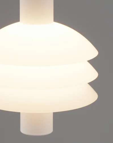 Светильник подвесной LED Sylv V11387-PL Moderli белый на 1 лампу, основание белое в стиле современный фото 4