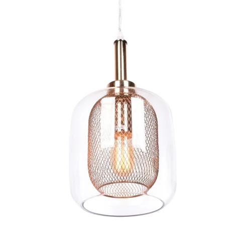 Светильник подвесной Бесса (Bessa) LDP 11337 GD Lumina Deco прозрачный золотой на 1 лампу, основание золотое в стиле современный лофт фото 5 Светильник подвесной Бесса (Bessa) LDP 11337 GD Lumina Deco прозрачный золотой на 1 лампу, основание золотое в стиле современный лофт фото 5