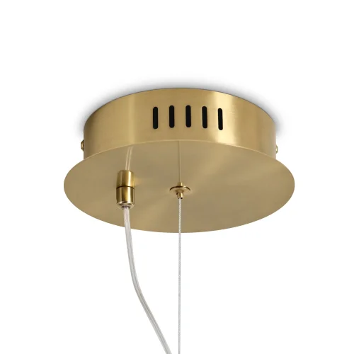 Светильник подвесной LED Grail FR6183PL-L4BS Freya прозрачный на 1 лампу, основание латунь в стиле хай-тек современный фото 5