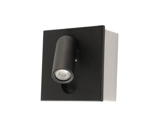 Бра LED встраиваемый Эви 08073,19 Kink Light чёрный на 1 лампа, основание чёрное в стиле минимализм хай-тек встраиваемый для чтения