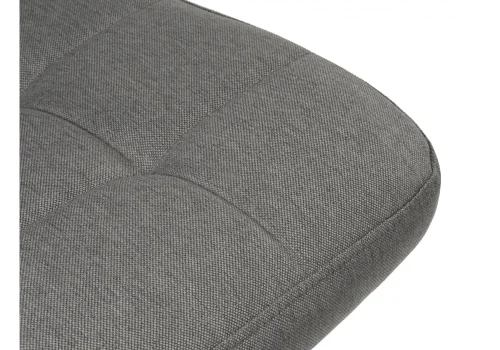 Барный стул Paskal grey 11879 Woodville, серый/ткань, ножки/металл/хром, размеры - *1110***440*500 фото 8