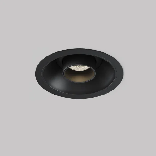 Светильник точечный LED Focus T C140RS-L300-7W3K-B Maytoni чёрный 1 лампа, основание чёрное в стиле современный хай-тек круглый трубочки фото 4