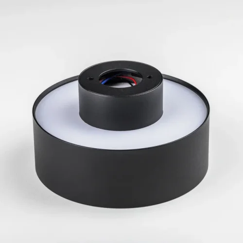 Светильник накладной LED Acuto 215937 Lightstar чёрный на 1 лампу, основание чёрное в стиле современный круглый фото 3