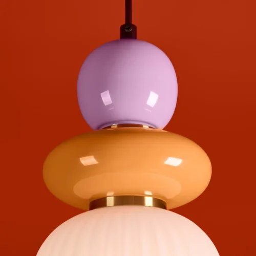 Светильник подвесной Alzare FR5595PL-01B1 Freya разноцветный белый на 1 лампу, основание чёрное в стиле современный мемфис фото 7 Светильник подвесной Alzare FR5595PL-01B1 Freya разноцветный белый на 1 лампу, основание чёрное в стиле современный мемфис фото 7