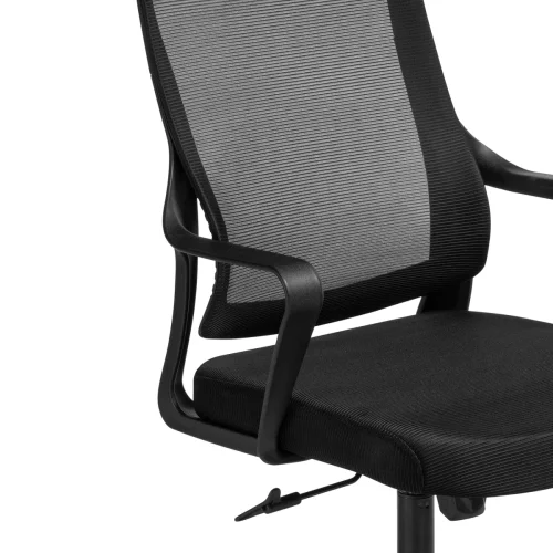 Компьютерное кресло Rino light gray / black 586545 Woodville, серый/сетка, ножки/металл/чёрный, размеры - *1260***660*700 фото 6