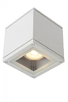 Светильник накладной Aven 22963/01/31 Lucide белый 1 лампа, основание белое в стиле современный квадратный