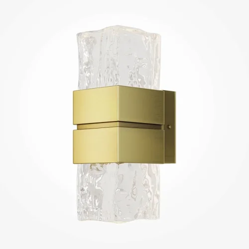 Бра LED Torris MOD505WL-L12BS3K Maytoni прозрачный на 1 лампу, основание латунь в стиле современный Бра LED Torris MOD505WL-L12BS3K Maytoni прозрачный на 1 лампу, основание латунь в стиле современный