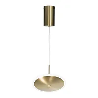 Светильник подвесной LED Ruedo 10036/200 LOFT IT золотой 1 лампа, основание золотое в стиле современный хай-тек 
