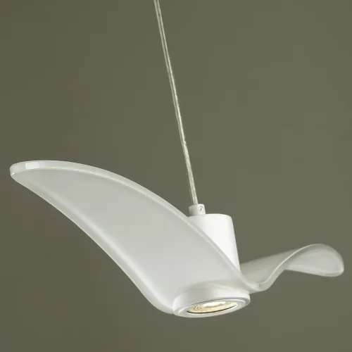 Светильник подвесной Birds 4904/1A Odeon Light белый 1 лампа, основание белое в стиле современный птички фото 5