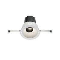 Светильник точечный LED Wise DL057-7W4K-W Maytoni белый на 1 лампу, основание белое в стиле хай-тек современный 