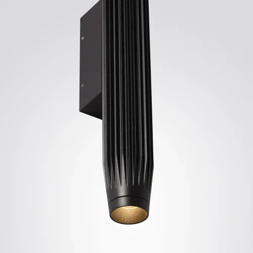 Настенный светильник LED уличный Jug 7141/6WLA Odeon Light уличный IP65 чёрный на 1 лампу, плафон чёрный в стиле современный хай-тек LED фото 6